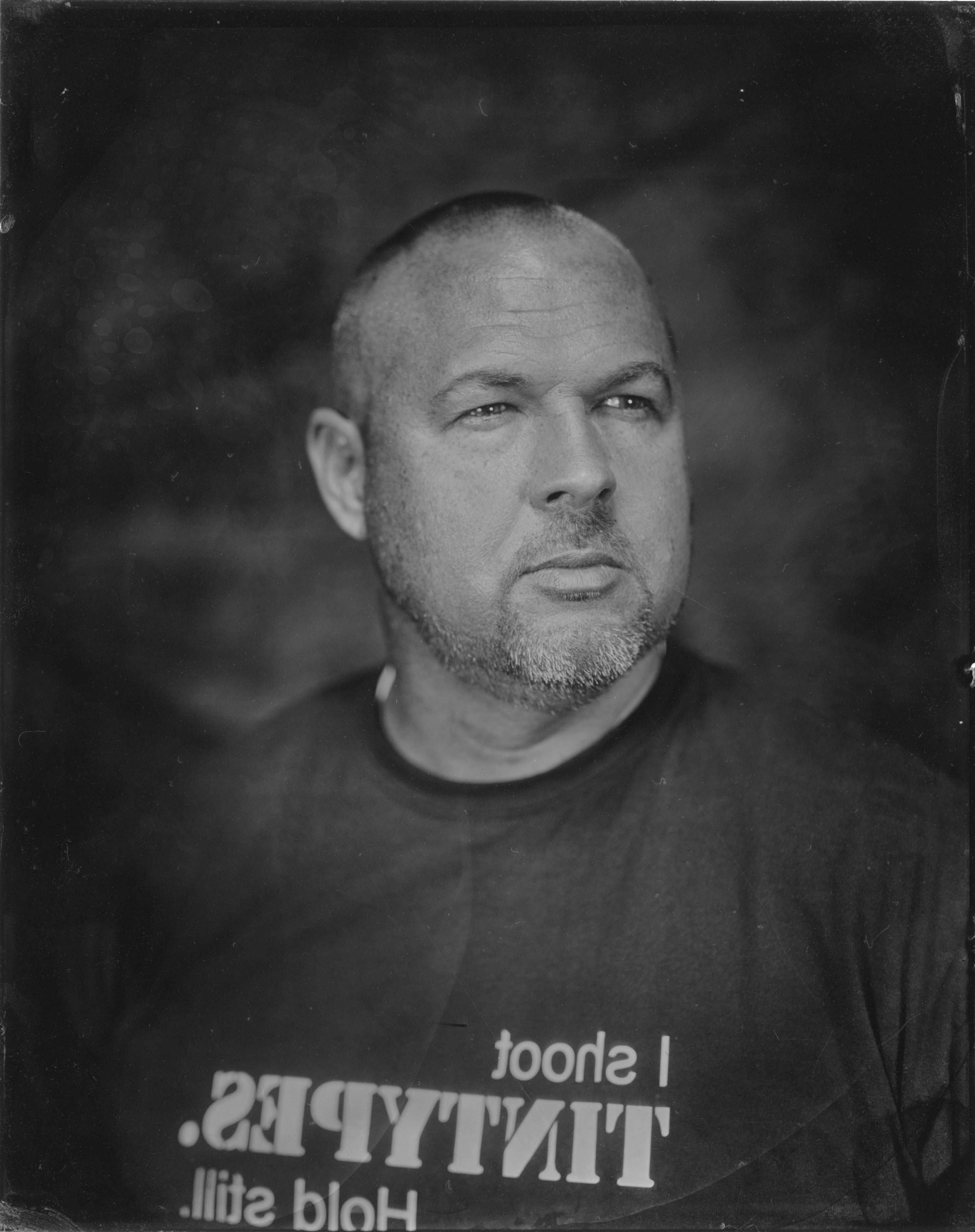 Wet plate portrait